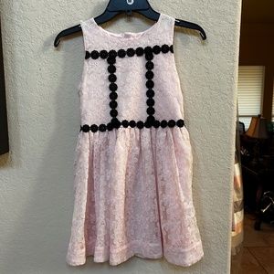 Kate Spade Sonata Pink Floral Mesh Sleeveless Dress. Size 10. NWOT